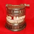 Antique dental instruments, models of teeth, jaws, skulls, cabinets