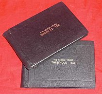 Antique George Young threshold Test For Glaucoma