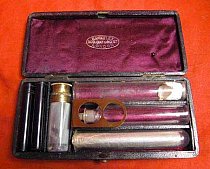 Antique Pocket Urine Testing Case
