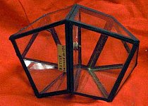 Antique Glass Crystal Model Of Rutile