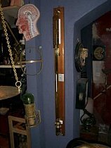 Brass stick barometer 19th-20th century