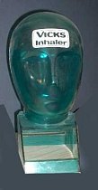 Vicks advertising head 20th c