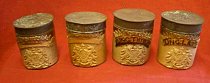 18th C Stoneware Ointment Jars