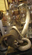 Stuffed Cobra and Mongoose