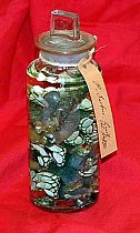 Preserved Items In Glass Jar