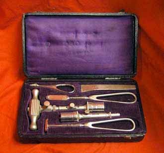 Antique Pocket cased Trephine set