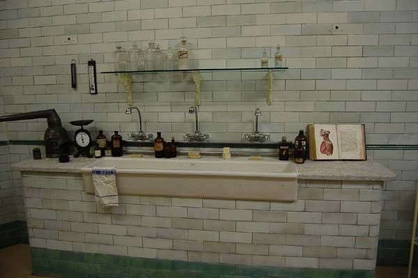 The Sluice in the old Opearting Theatre 