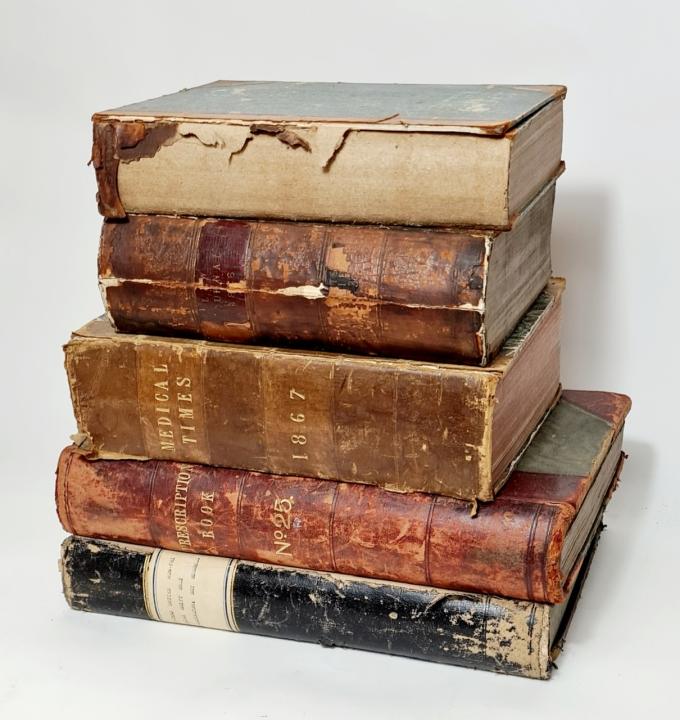 Large Antique Books (each) | CURIOUS SCIENCE