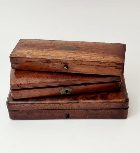Small Wooden Instrument Case (empty)