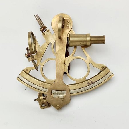 Brass sextant