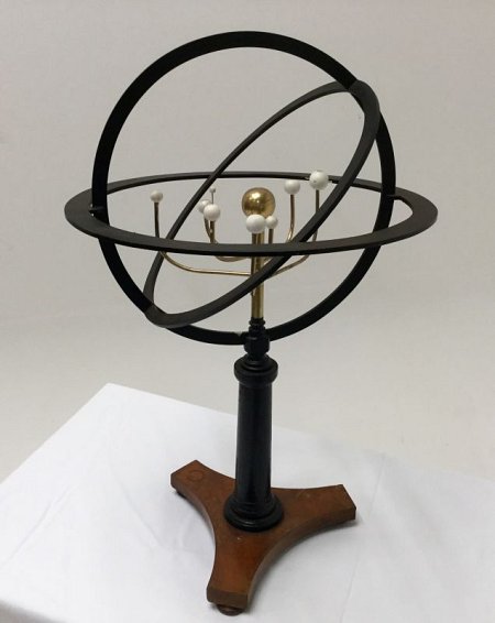 Tabletop armillary / orrery.