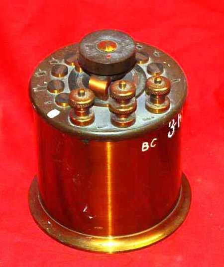 Brass Cased Electrical Potentiometer, Shunt
