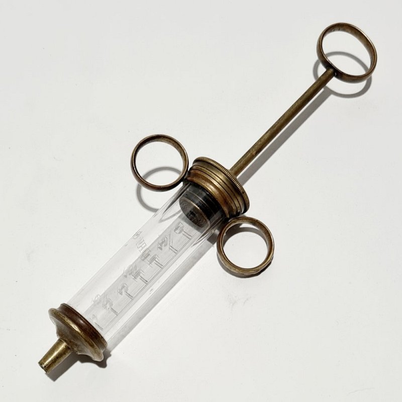 Metal & Glass Period Syringe