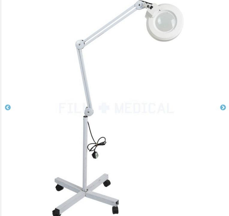 Modern Magnifier Light On Stand